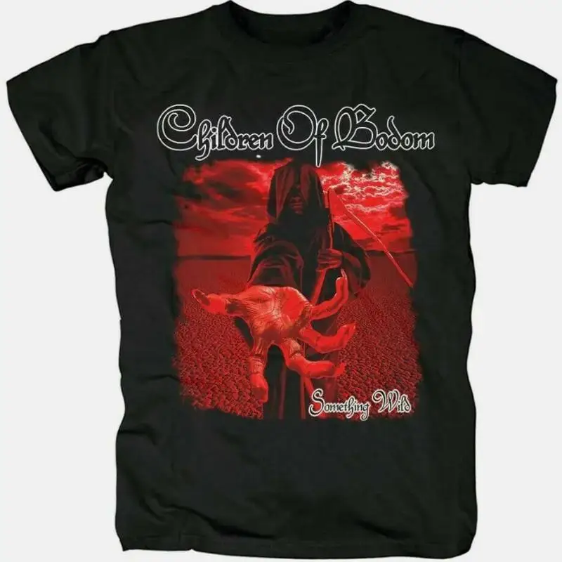

Children Of Bodom Band Something Wild Cotton Black T Shirt