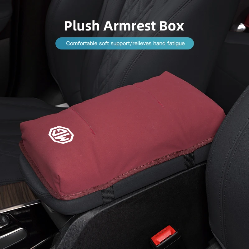 

Автомобильная шерстяная подушка подлокотника удобная и мягкая Для гаражей Morris MG MG3 MG5 MG6 MG7 GT GS Hector HS ZS ZX EZS EHS