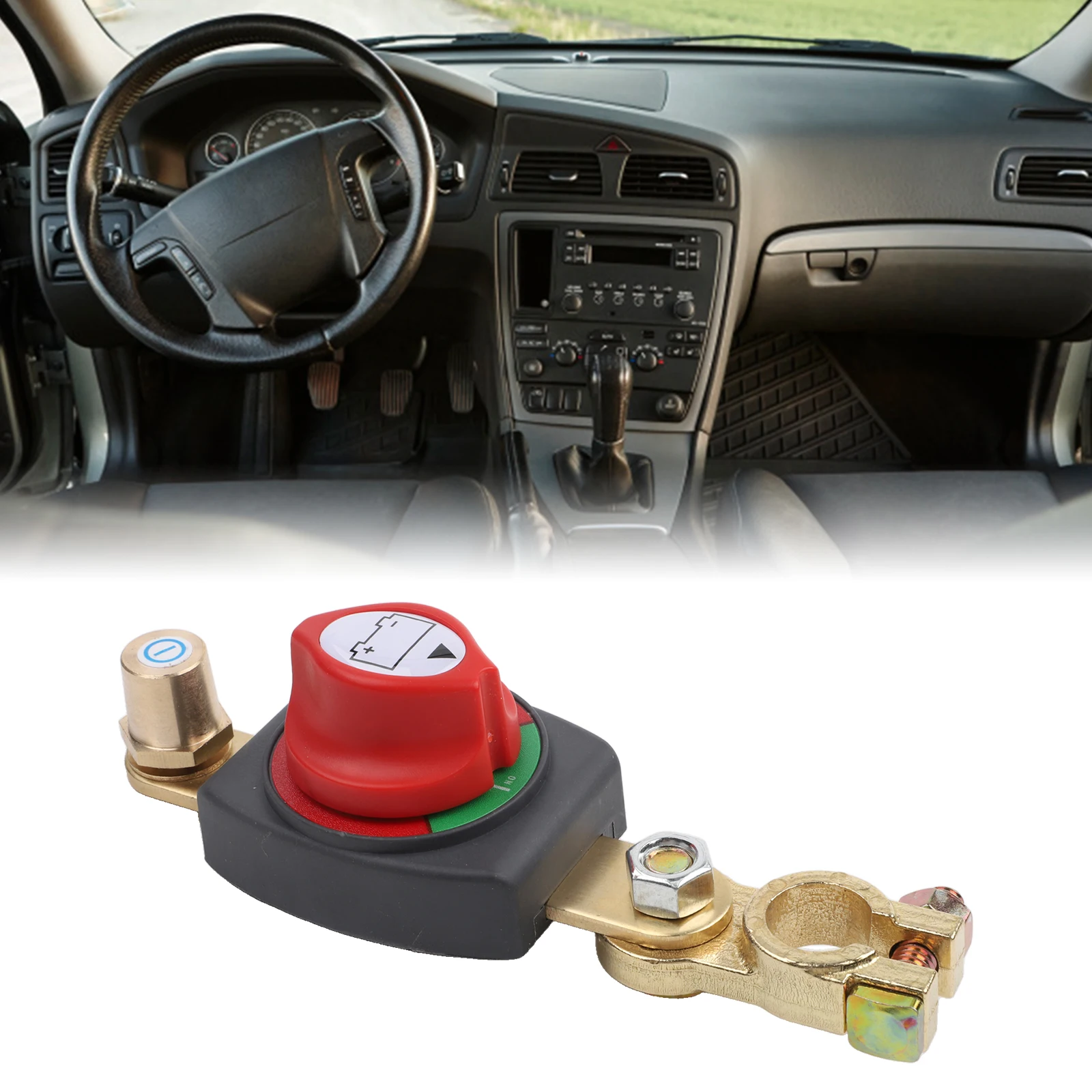 

ATV Battery Switch Marine Battery Switch Outdoor Use Marine Application Reliable Operation Prevents Battery Drain