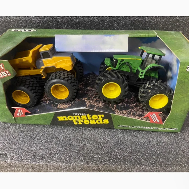 

Масштаб 1:32, сплав Monster Treads, трактор, набор шахтных машин, литой под давлением миниатюрный игрушечный автомобиль, имитация классической модели, сувенирный дисплей