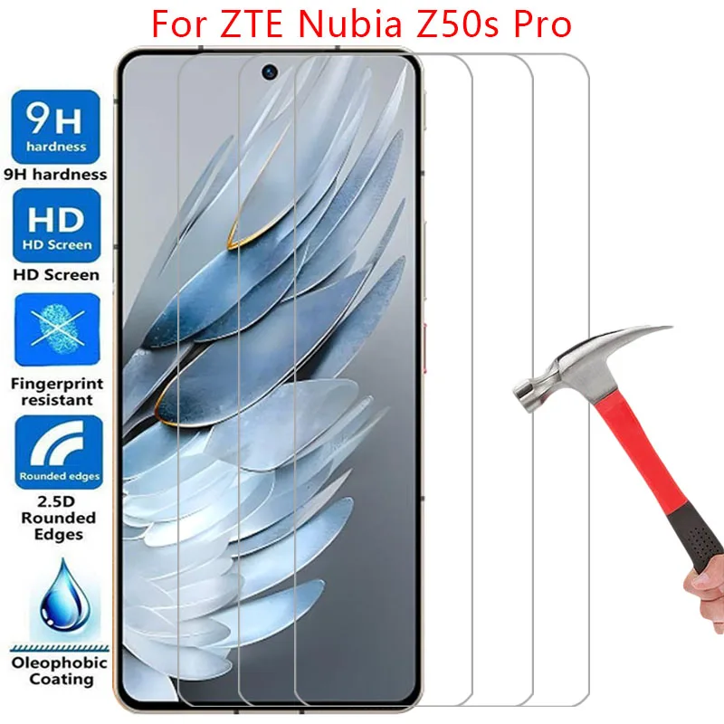 screen protector for zte nubia z50s pro protective tempered glass on nubiaz50s z 50s z50 s z50spro phone film glas 9h