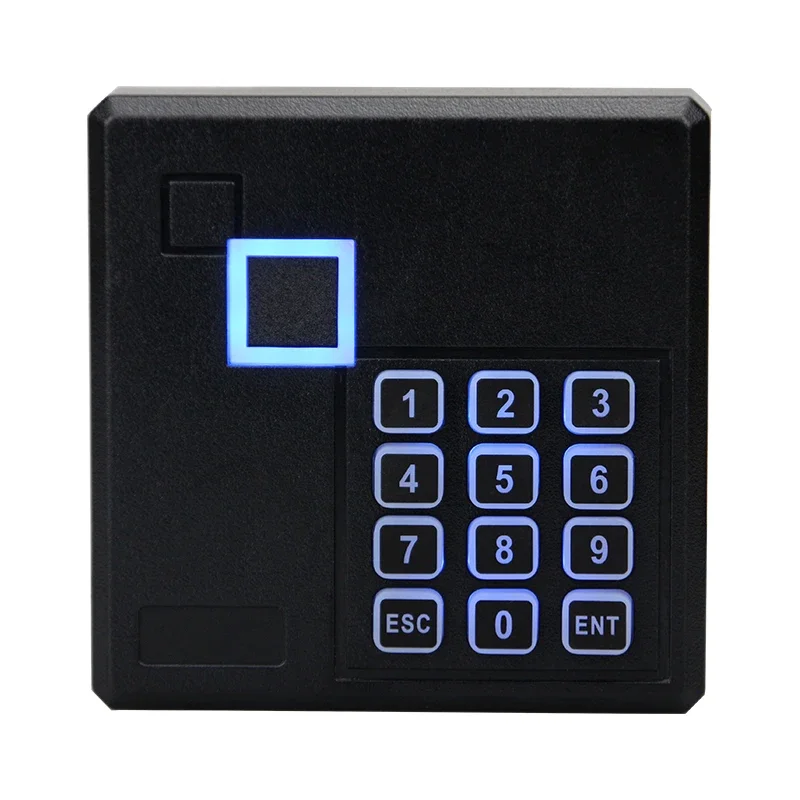 NFC Type 86 Security Access Control Card Reader waterproof RFID Keypad Wiegand 26bit and 34bit Support Proximity Surprise Price