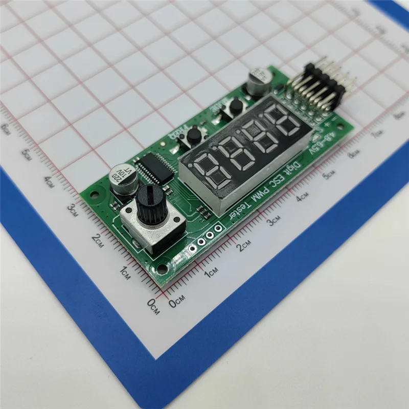 ABXF-디지털 아날로그 서보 테스터 모델 항공기 서보 테스터(디스플레이 포함) 다기능 전자 모터 속도 조절기