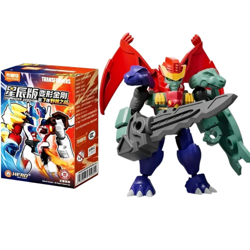 BLOKEES Transformers Starlight Edition 7th Set Modular Toy Blind Box, Movable Doll, Poseable for Display and Collection Model image 3