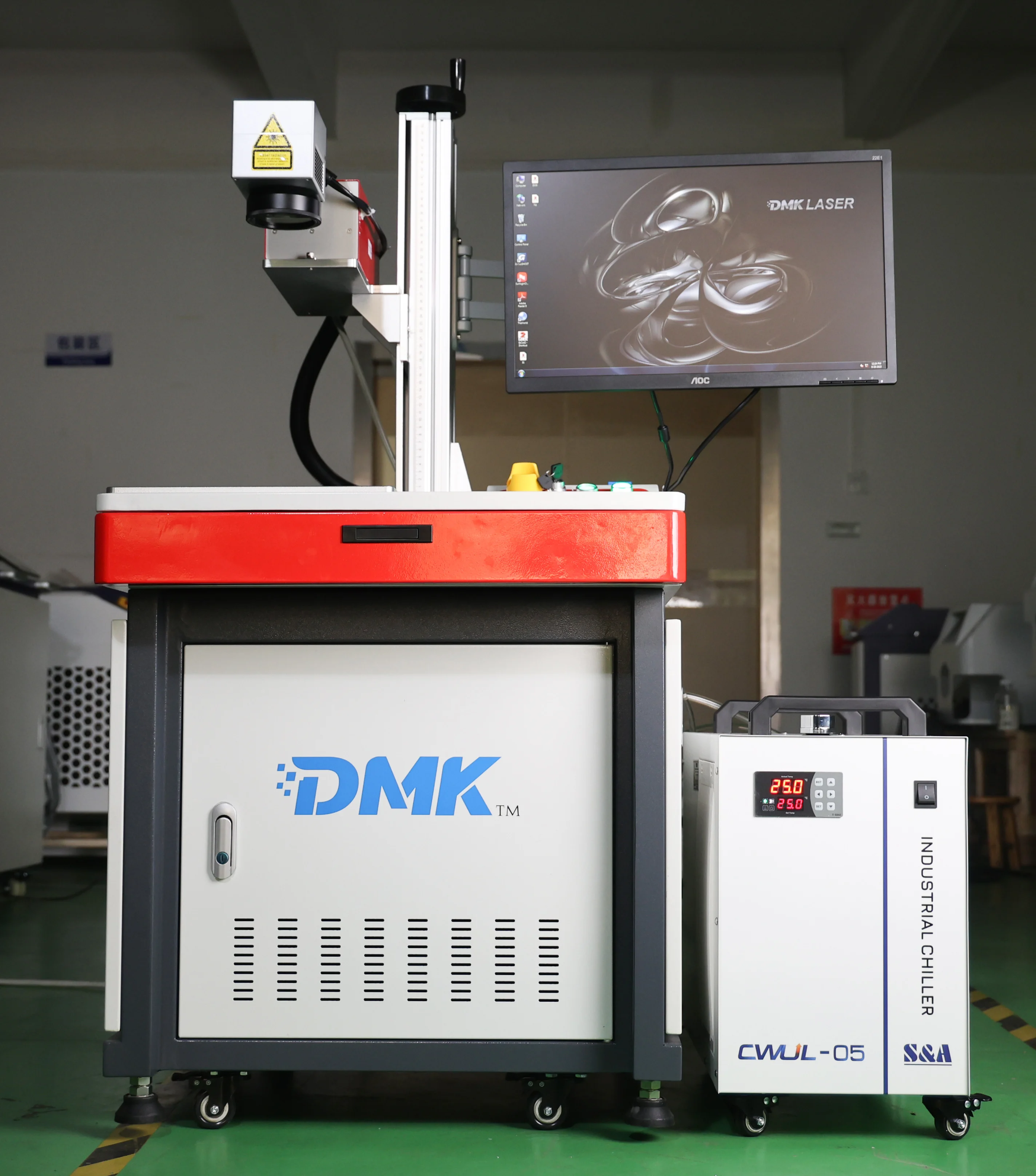 DMK UV Fiber Lasermarkeermachine