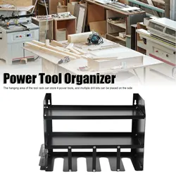 Aufbewahrung halter für Elektro werkzeuge an der Wand montierte Ladestation Bohrer Organizer für die Werkstatt