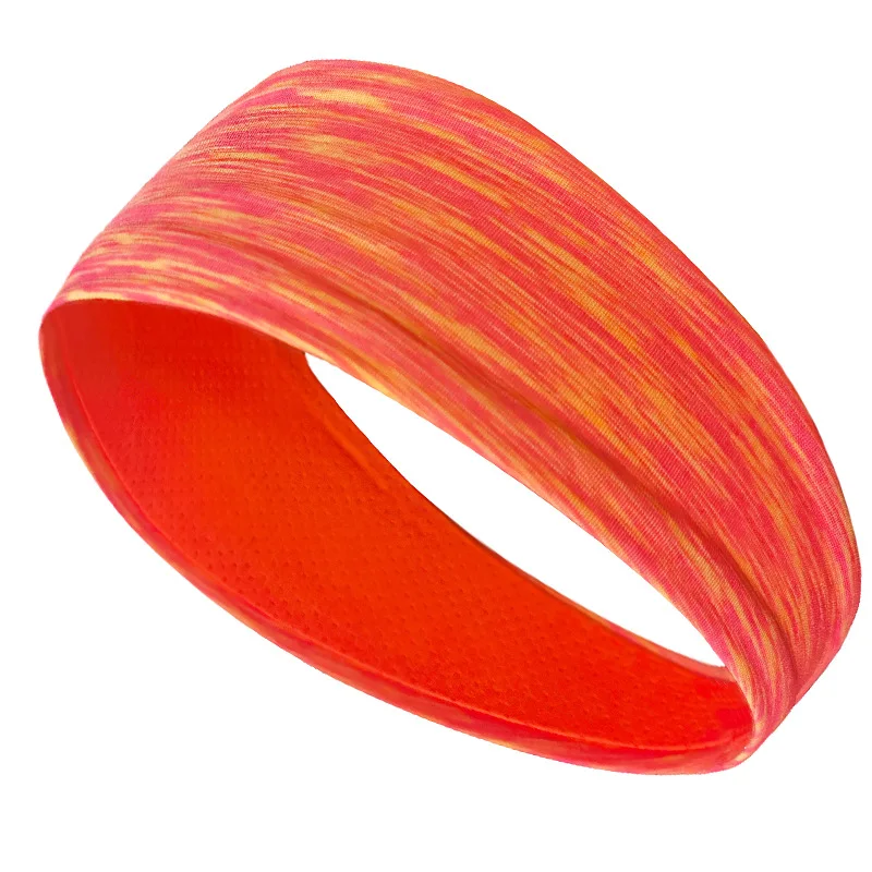 Sport-Schweißband für Männer Atmungsaktives Mesh-Design Elastische Haarbänder Yoga-Stirnbänder Kopfbedeckung für Laufen Yoga Fitness Workout