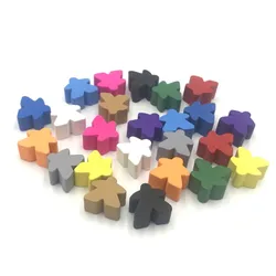40 Pieces Wooden Pawn/ Chess Standard Size 16mm For Board Game Accessories 16mm*16mm