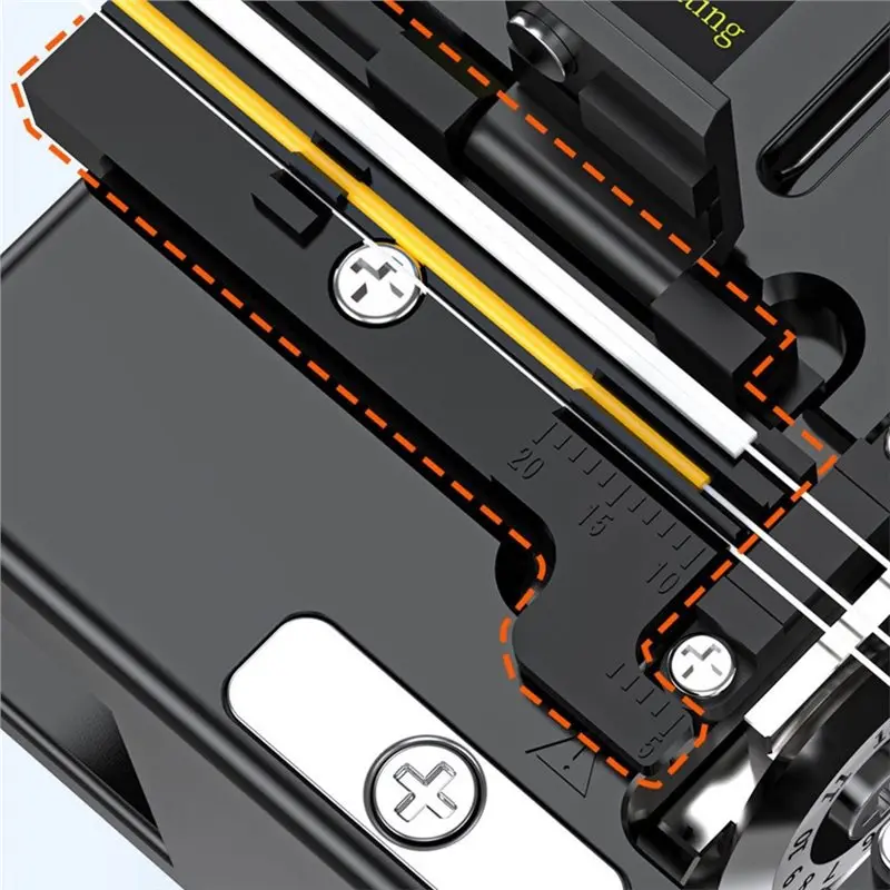 Reliable-FTTH Fiber Cleaver SKL-60S High Precision Fiber Optic Cutter Optical Fiber Cable Cutting Tool For Leather Cables,FTTH F