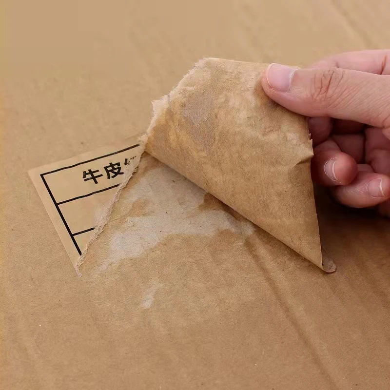 100Sheets A4 Die-cut Sticker Blank Self-adhesive Print Paper For Laser Inkjet Printer Handwriting A4 Kraft Paper Printer Label