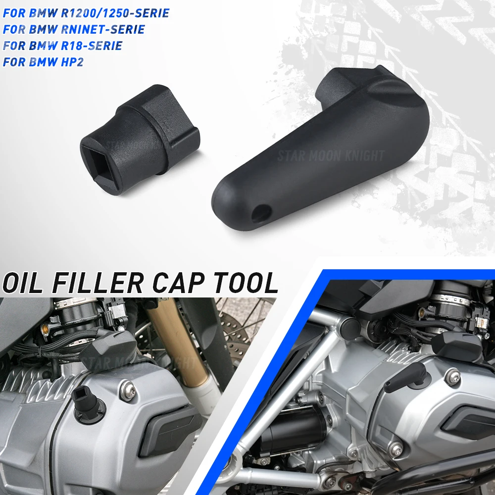 Herramienta de extracción de llave de tapón de llenado de aceite de motor de motocicleta para BMW R1250GS R1200GS LC ADV R18 R1200RT R1250RT R1200R R1250 RS R NineT