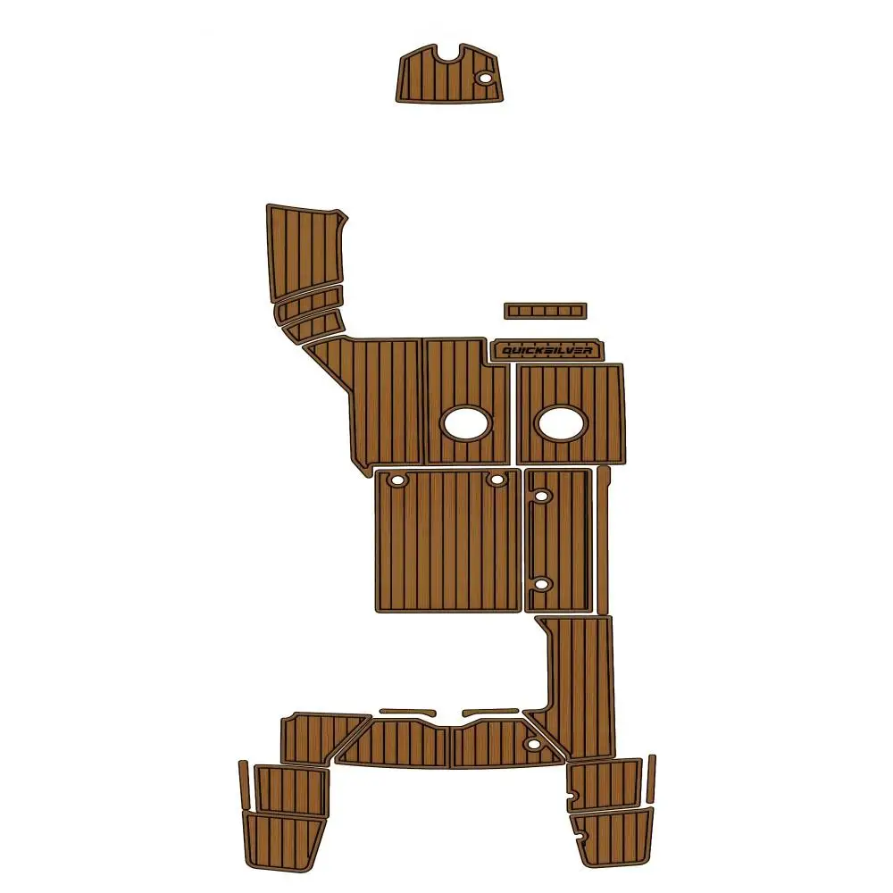 

Quicksilver 805 Sundeck Swim Platform Cockpit Boat EVA Faux Floor Pad Mat SeaDek MarineMat Gatorstep Style Self Adhesive