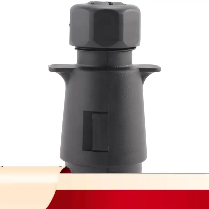 

7-контактный европейский разъем для прицепа + вилка, адаптер для буксировочной панели для автомобиля, грузовика, лодки, караванов, адаптер передачи сигнала 12V-N32R