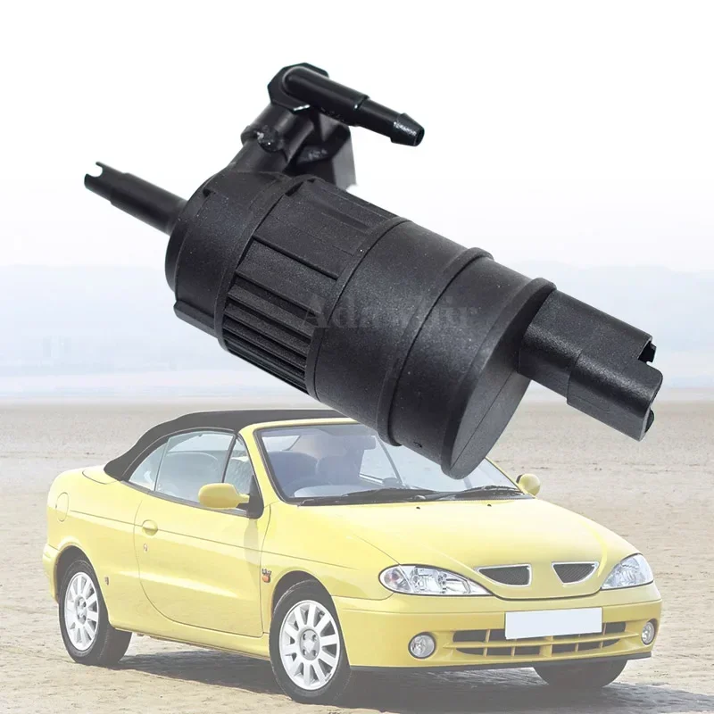 

Насос омывателя лобового стекла для Renault Clio II, Megane I, Laguna I, Kangoo - Проверьте направление подключения и выхода - Заменяет 7700430702