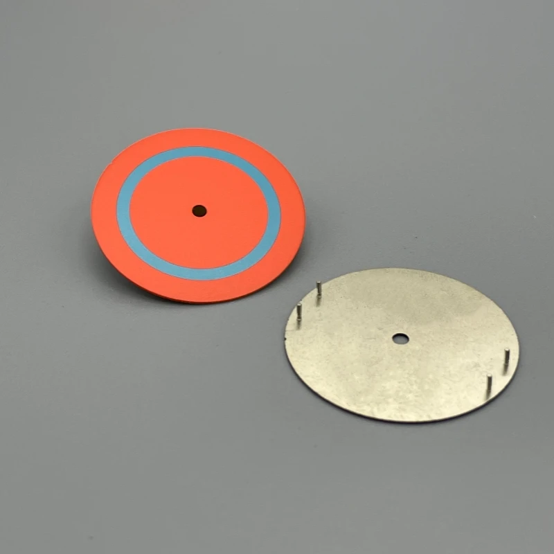 NH35 Dial 28.5mm Watch Dial 3.0 Position No logo Matte Colorful Circular Watch Dial For NH35 Automatic Movement Case Mod Parts