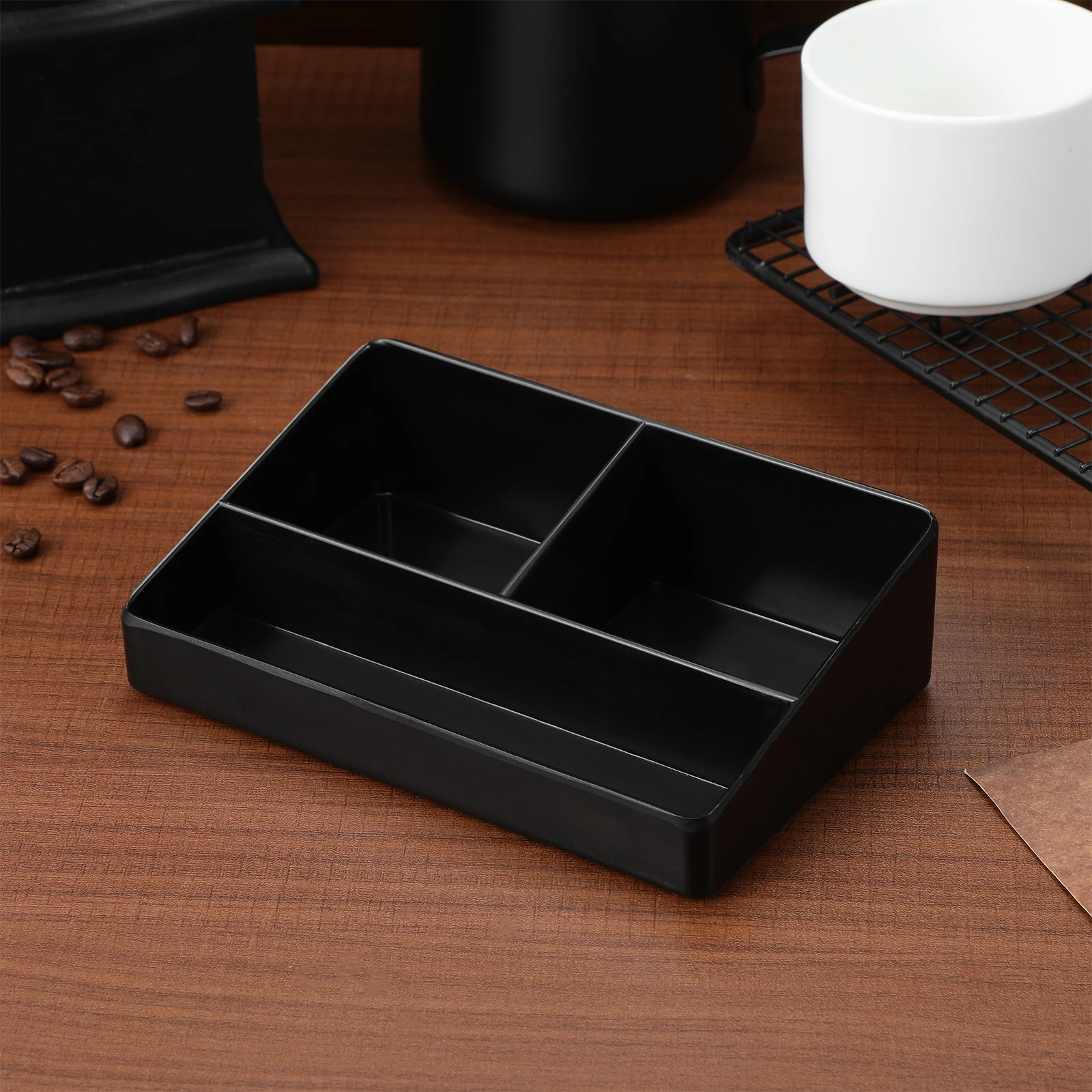 

Tea Bag Organizer Compact Storage Holder Restaurant Coffee Organizer Seasoning Holder Tea Storage Box Coffee Stand