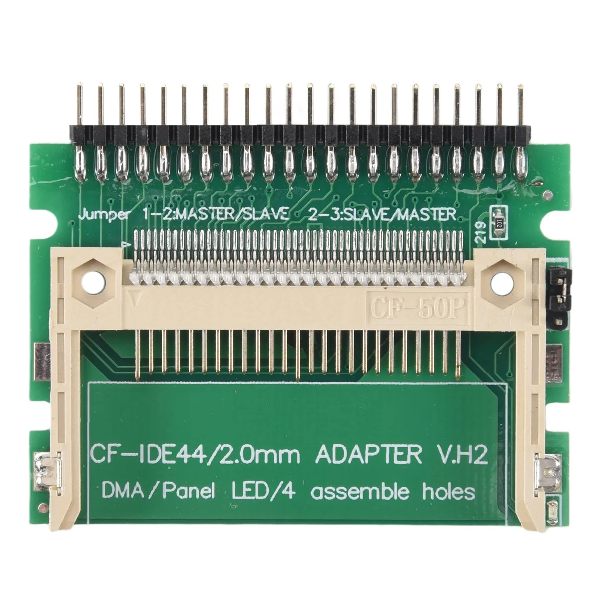 SMIEA Compact Flash Cf Card To Ide 44Pin 2Mm Male 2.5 Inch Hdd Bootable Adapter Converter