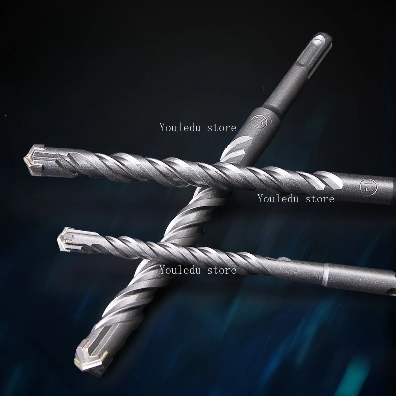 

Suitable for electric hammer drill bit group chiseling plastic box handle impact rotating concrete masonry drilling and slotting