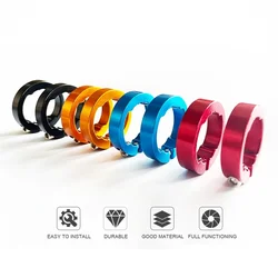 1pair Aluminum Alloy Bike Grips Fixing Ring End Lock Rings Handlebar Lock Ring Lock Rings Fixing Ring Handlebar Lock Ring Road