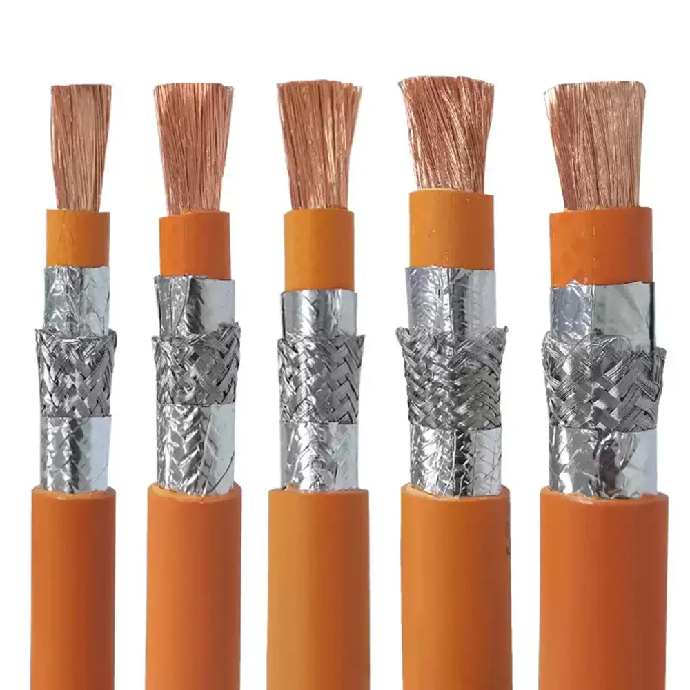 

Charging Cable FHLR2GCB2G Shielded Silicone High Voltage Wire 8AWG 6AWG 4AWG 2AWG 2/0AWG 3/0AWG for NEV