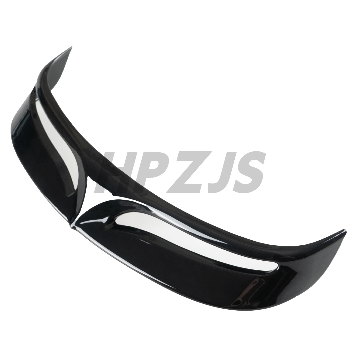 Motorcycle Rear Fender Tip Trim Trailing For Harley Fat Boy FLSTFB 2010-2016 FLSTF 2007-2017 ABS Plastic Gloss Black/Chrome