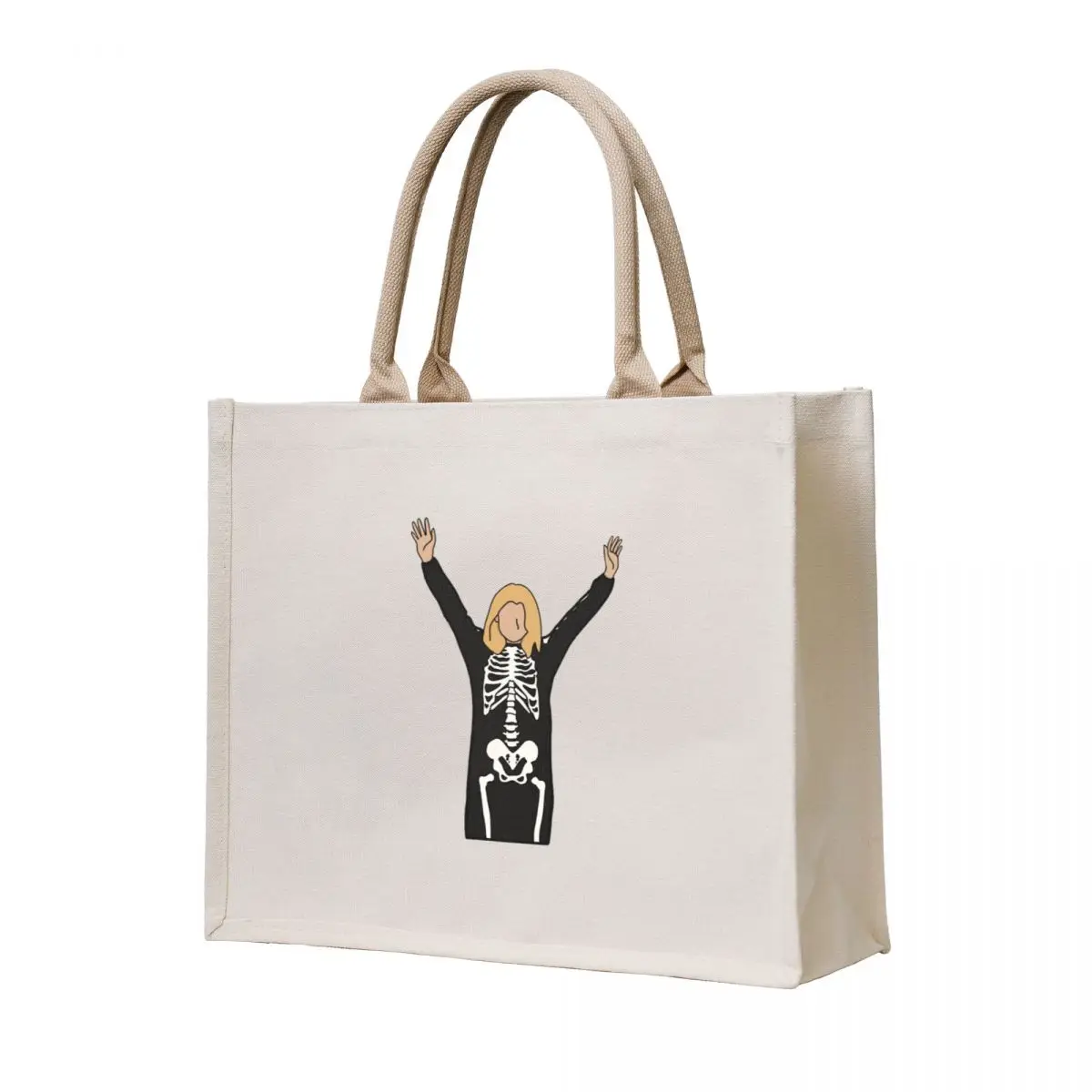 

Phoebe Bridgers, Skeleton Girl Tote Bag hand bags eco bag folding shopping bag logo shopper woman