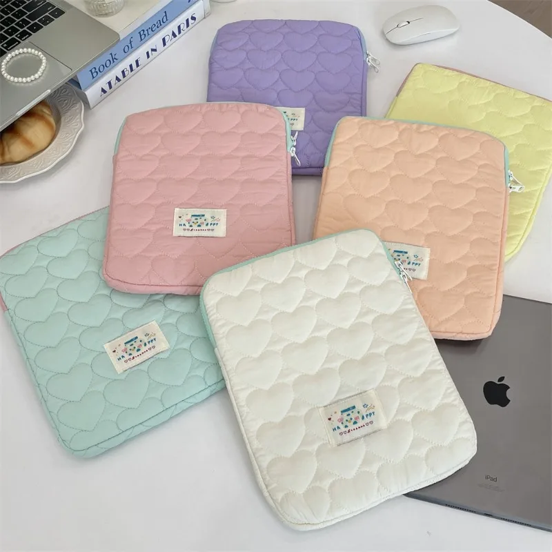 Bolsa macia para forro de ipad, bolsa para tablet de 11 polegadas, bolsa de armazenamento para notebook de 14 a 15 polegadas, pasta para documentos femininos
