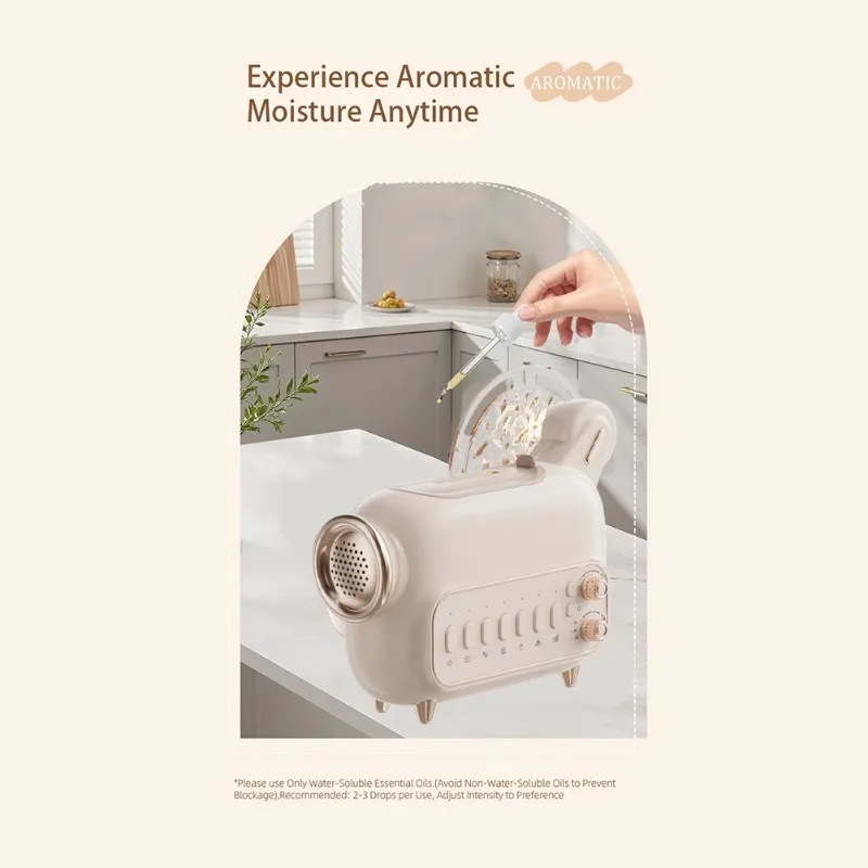 FULL-Bluetooth Speaker Humidifier Night Light, White Noise And Timer, 120 Ml Ultrasonic Cold Mist Humidifier For Bedroom