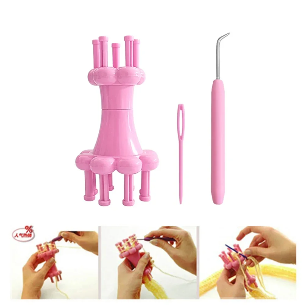 Diy Double-Head Braiding Tool Braiding Machine Double-ended Easy To Use Forging Die Knitting Doll Knitting Machine