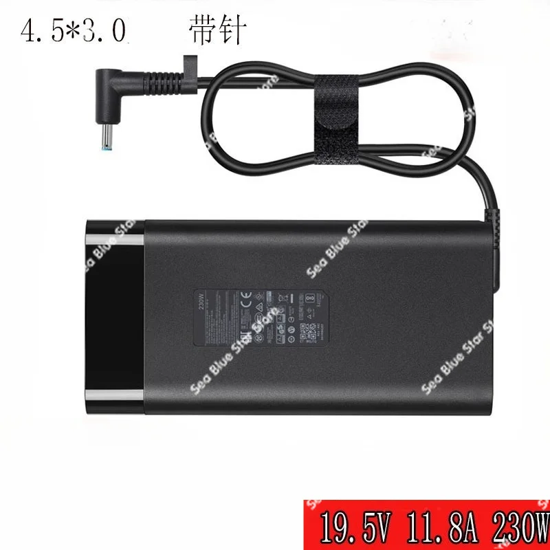 19.5V 11.8A 230W 4.5 * 3.0 with Pin, Notebook Charger, Power Adapter, Suitable for HP Light and Shadow Wizard 8victus Computer