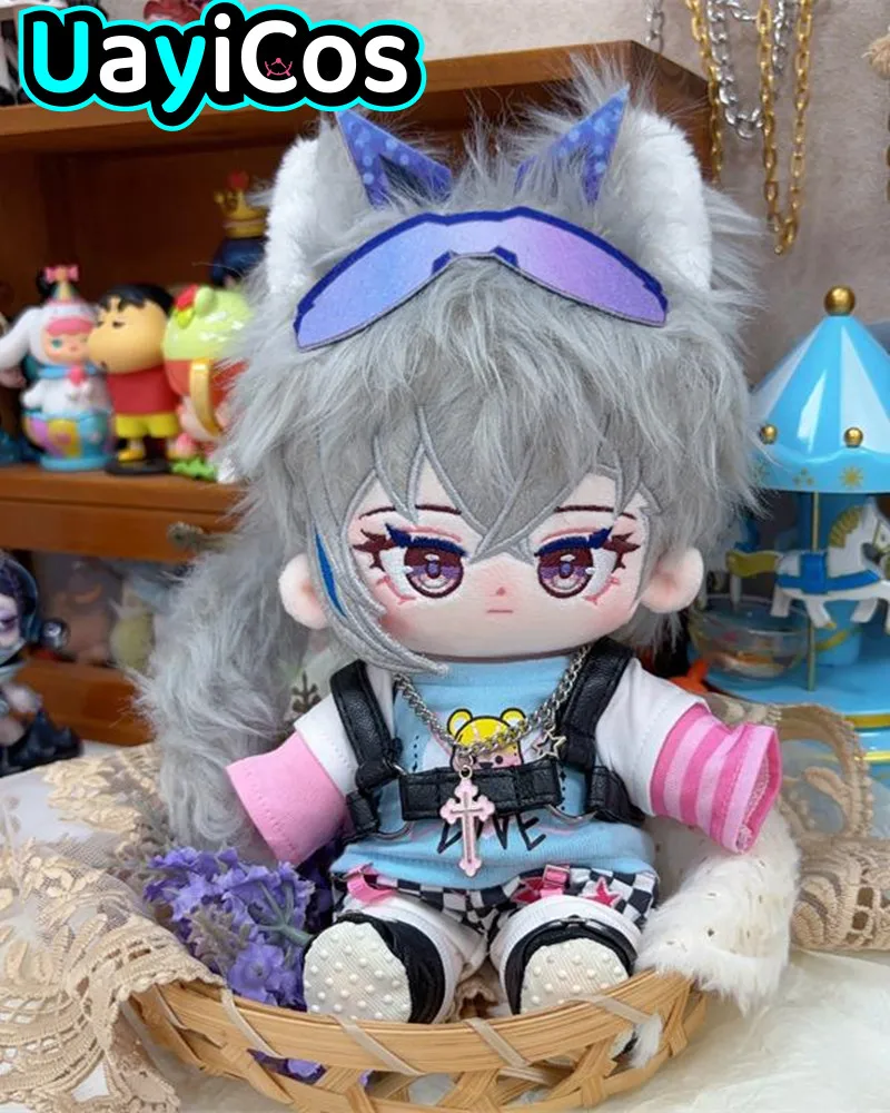 Honkai: Star Rail Silver Wolf Monster Stuffed Cute 20cm Puppy Plushies Cotton Plush Doll Anime Figure Toy For Kids Gifts Cosplay