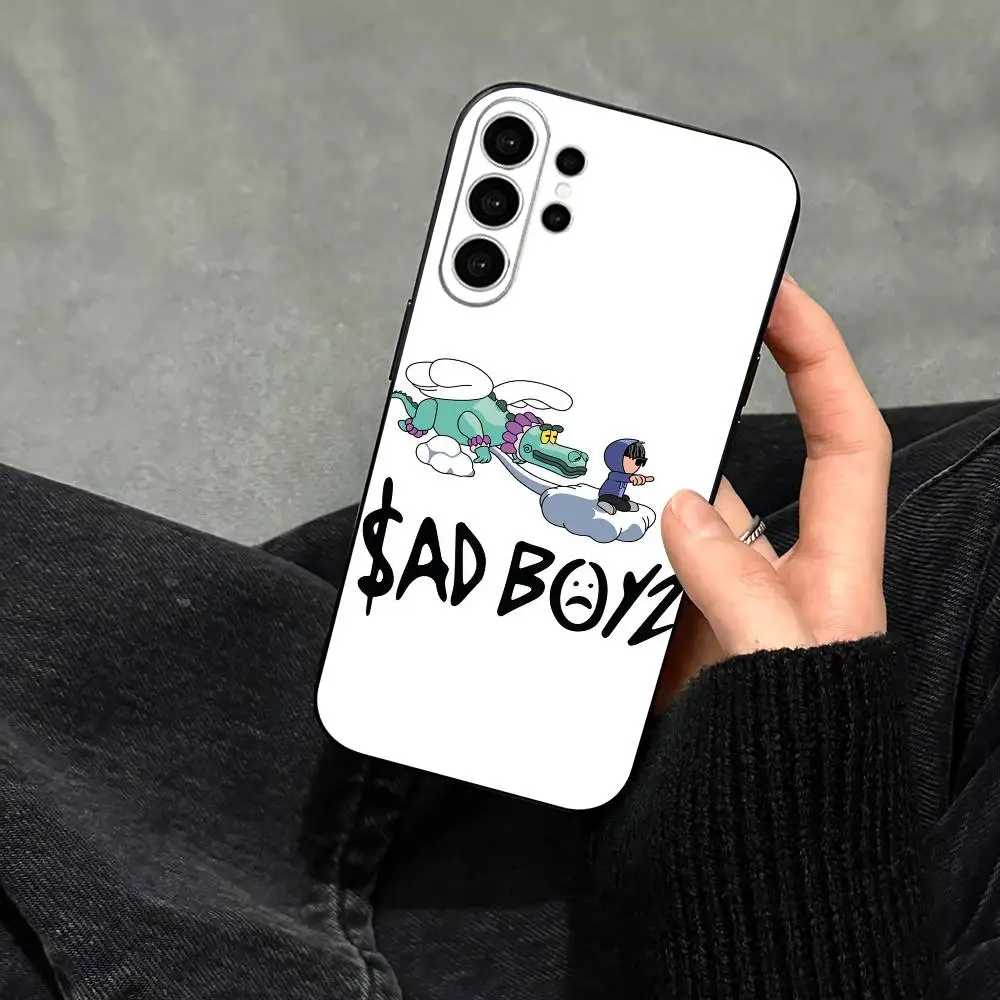 Junior H $AD BOYZ   Phone Case For Samsung S25,S24,S21,S22,S23,S30,Ultra,S20,Plus,Fe,Note,10,9,5G Black Cover