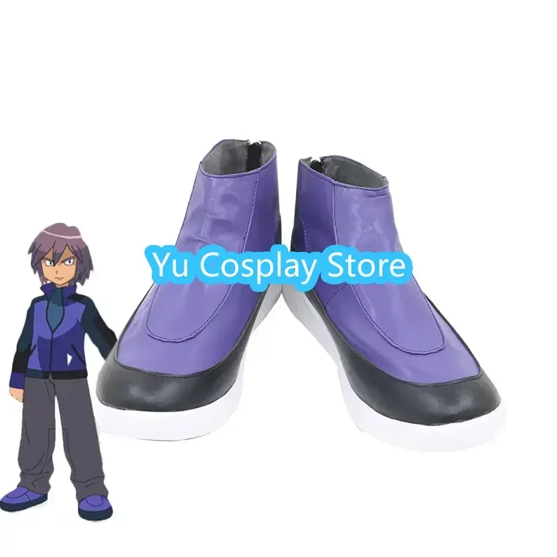 

Yu-Cosplay Paul Cosplay Shoes PU Leather Shoes Halloween Carnival Boots Anime Cosplay Prop Custom Made