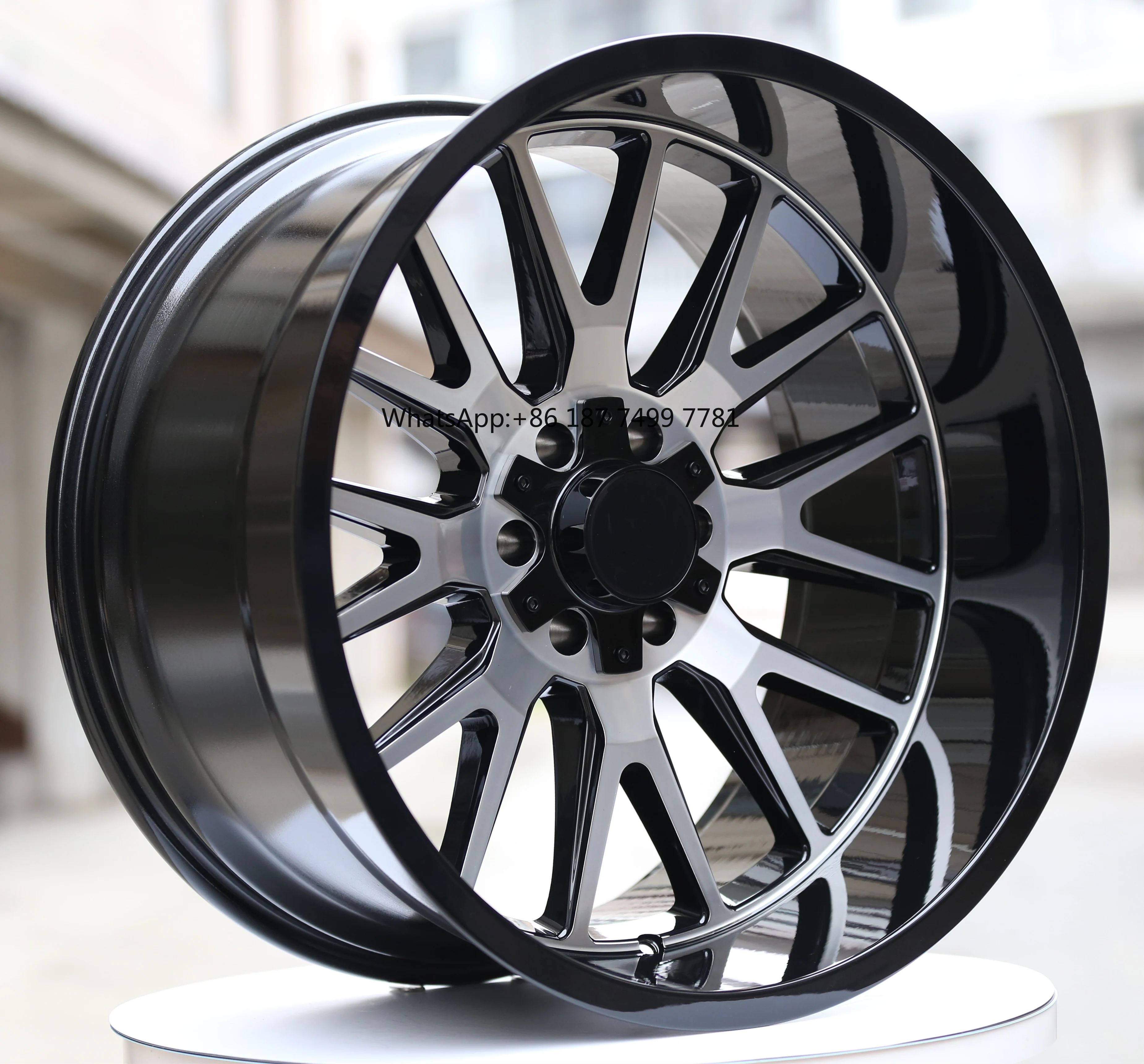 

20,22 Inch Off-Road Truck Alloy Wheels 6135 6*139.7 5*127 5*1508*165.1 8*170 Bright F150 GMC BJ40 F150 F250 F350 Pickup SUV