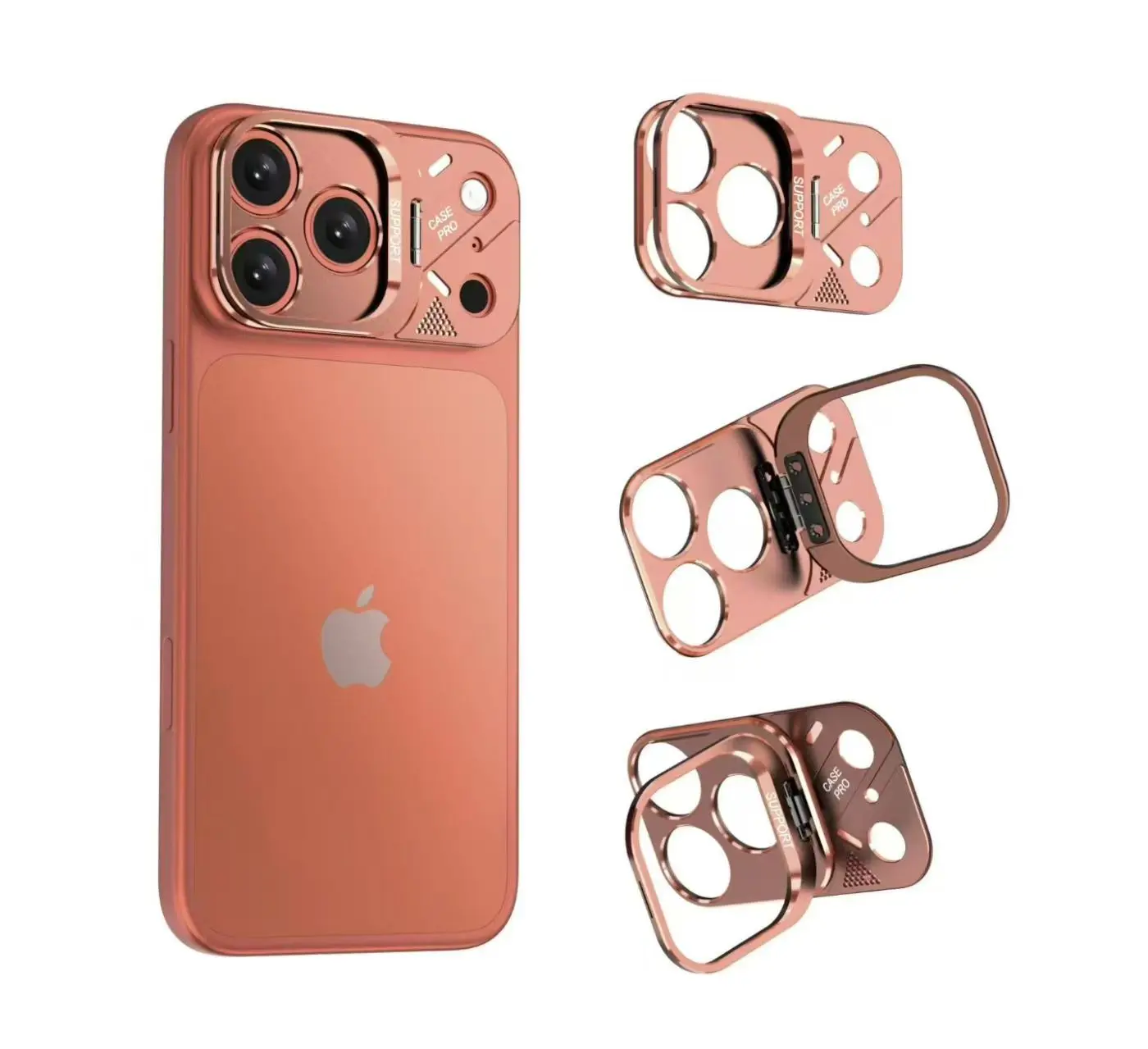 For iPhone 18 Pro Max 17 Pro Max Multi‑Functional AR AF HD All in One Invisible Holder Anti‑scratch Armor Protector Lens Cover