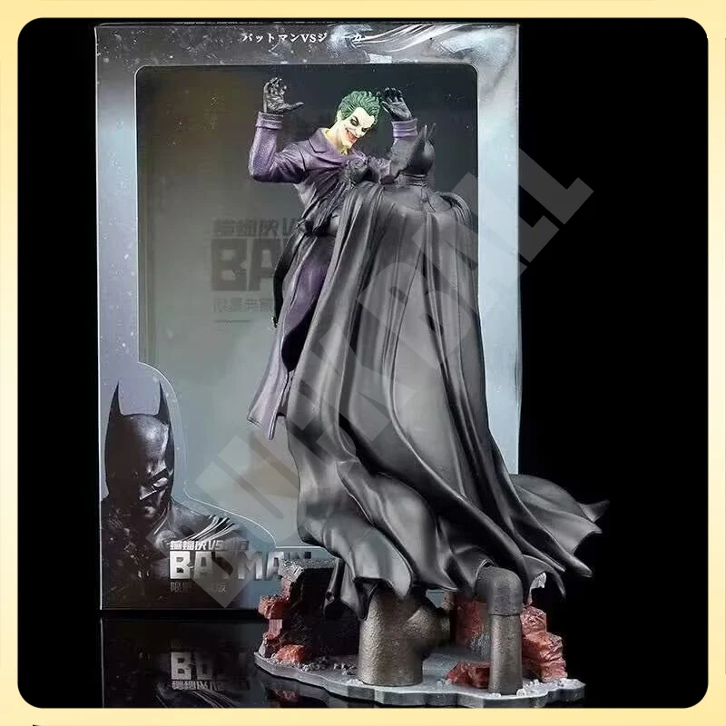 Arkham Comic Anime Figures Batman Vs Joker Figure Bruce Wayne Joker Figurine Collection Model Toys  Statue Kids Birthday Gifts