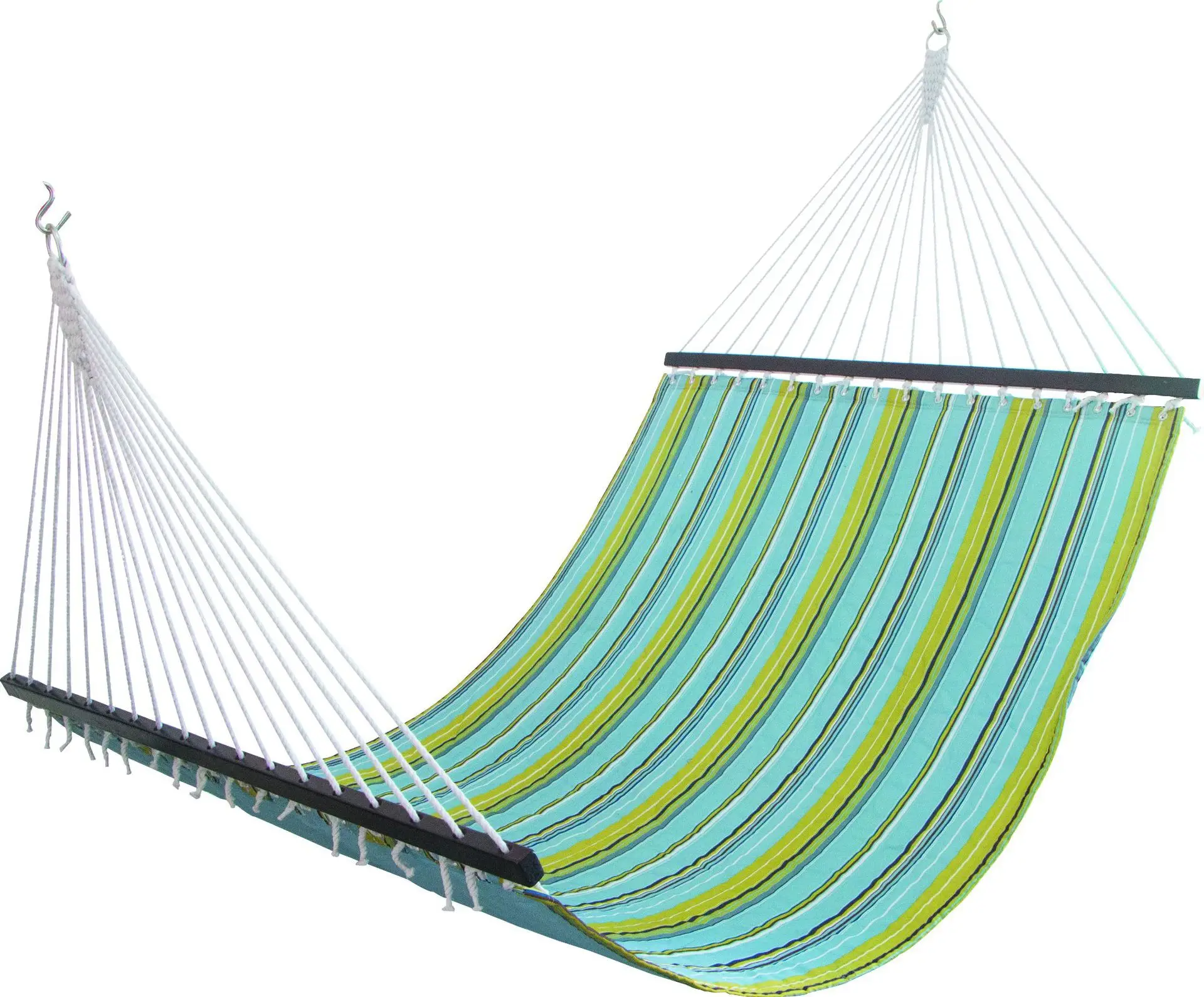 Single and double person pressed cotton hammock thickened and widened canvas indoor hammock for outdoor use