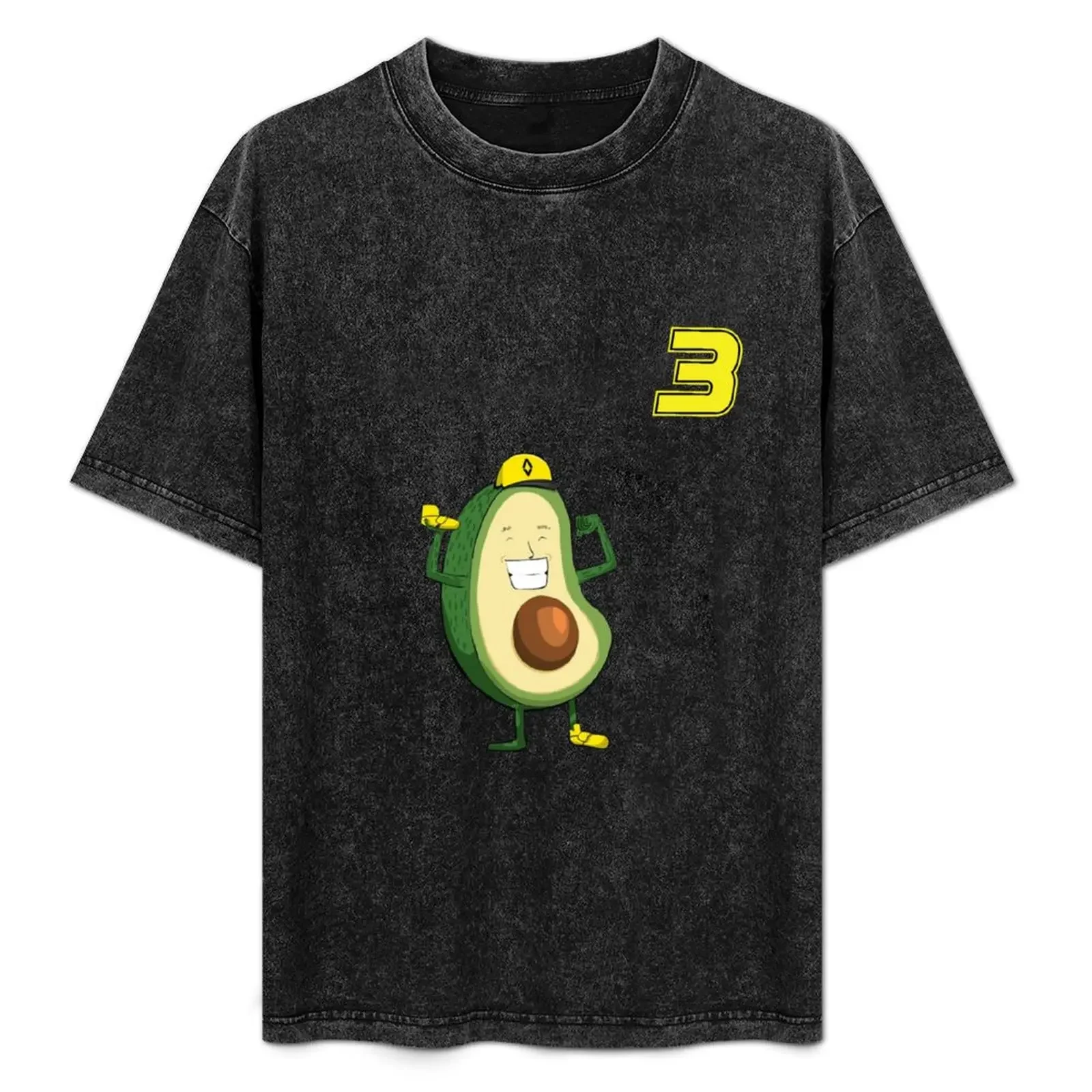 

Daniel Avocado (Ricciardo) Number T-Shirt Casual Loose Daily Wear T-Shirt