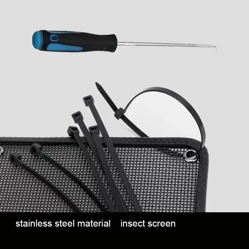 Car mounted water tank protective net insect proof net decorative accessories for Volvo XC60 2018-2024