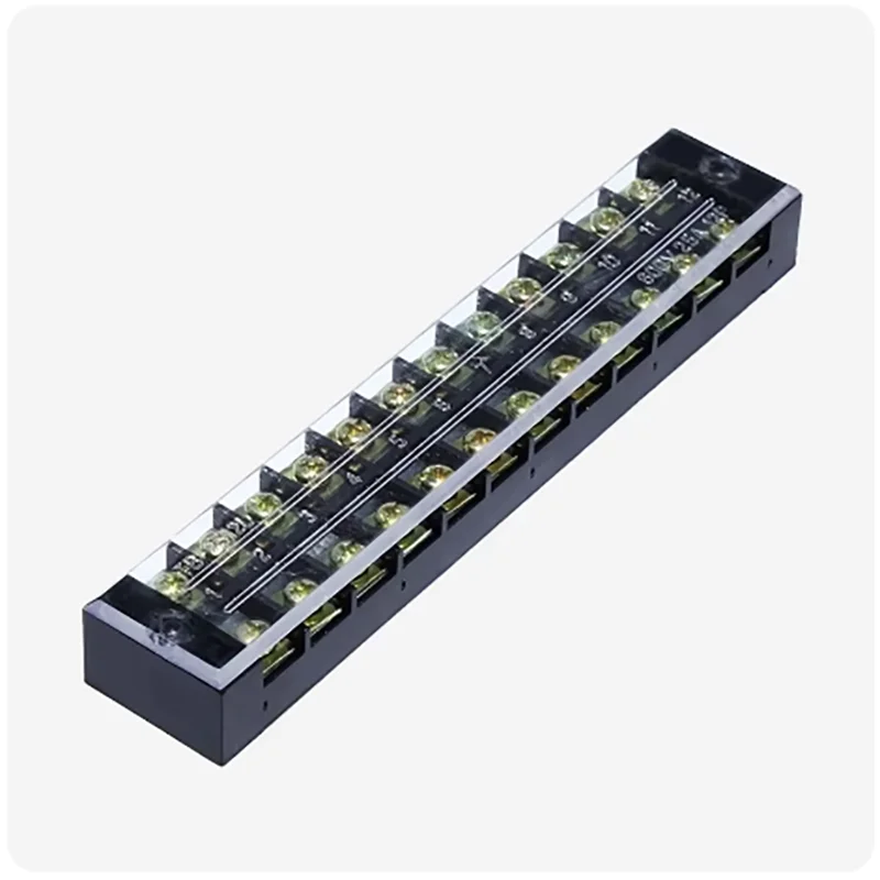 TB-2512 terminal blocks/wiring blocks/wiring blocks 25A wire terminal blocks 12 position fence connectors
