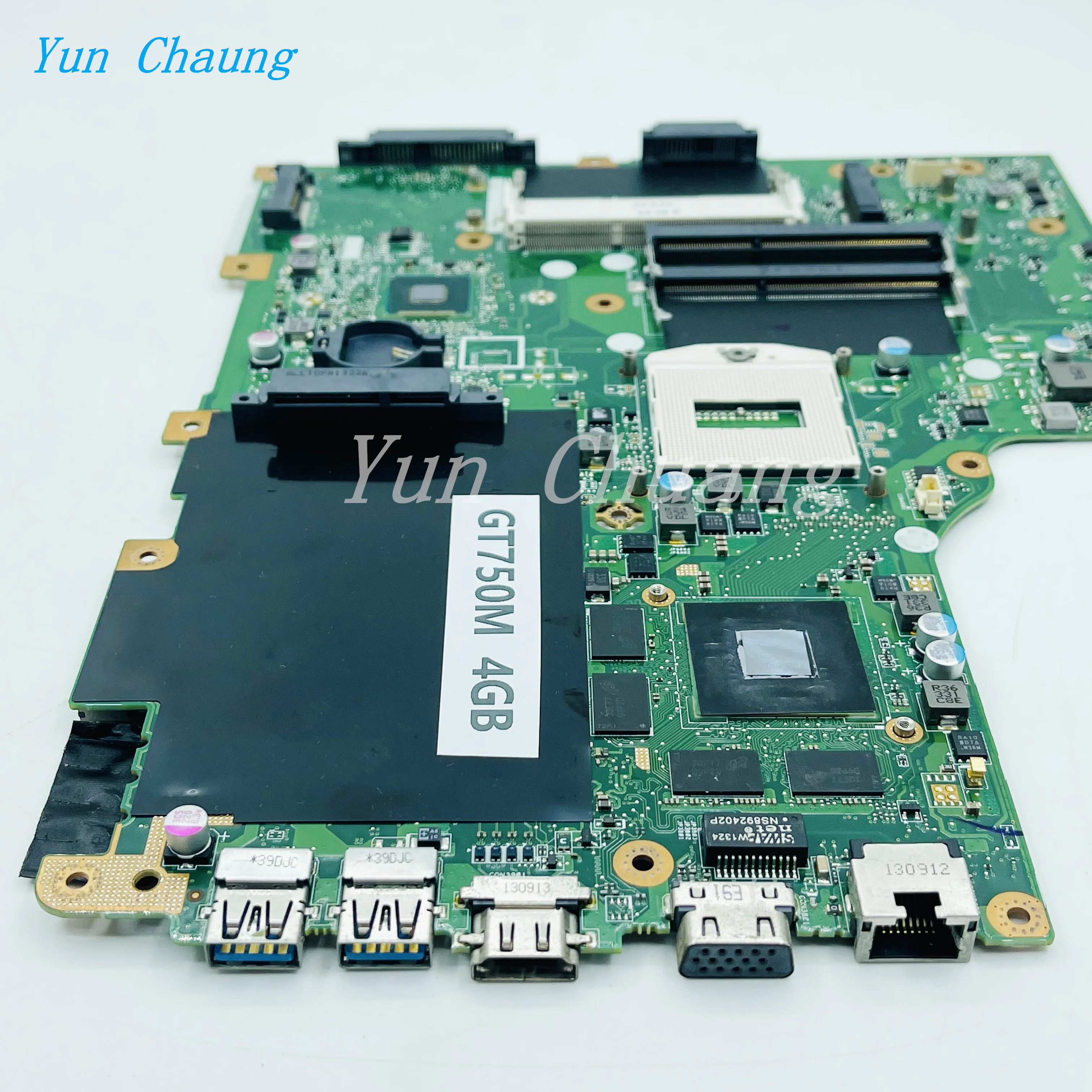 Imagem -04 - Mainboard para Acer Aspire V3772 V3-772g Placa-mãe do Portátil com Gt750m 4gb Placa de Vídeo Hd4600 100 Trabalho Nbm7411001 ea Va70hw