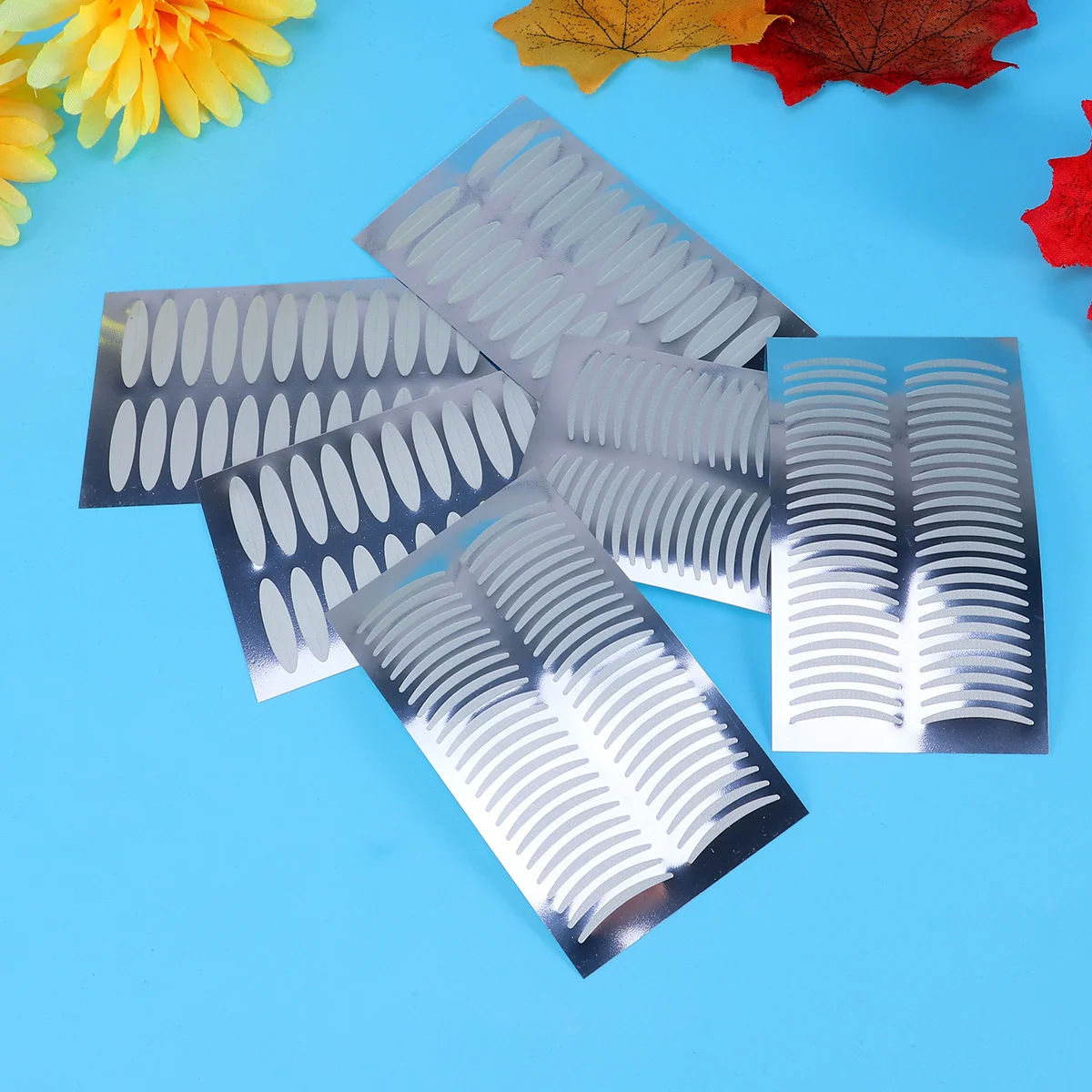 

2112pcs Double Eyelid Tape Ultra Thin Invisible Hypoallergenic Waterproof Fiber Stickers For Natural Larger Eyes Eyelid Stickers