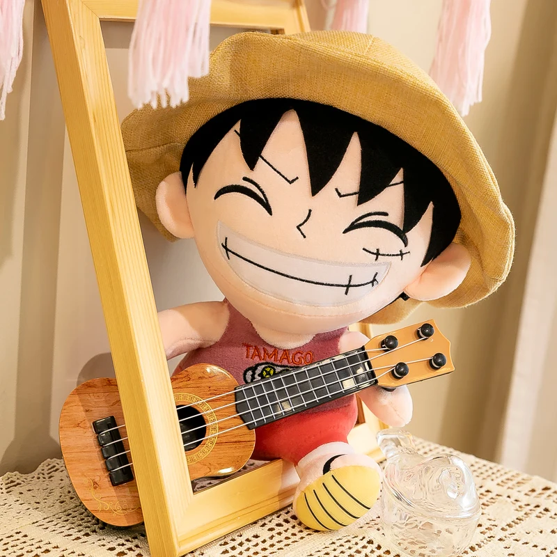 30/45cm Anime Classic One Piece Luffy Chopper Doll Simulation Plush Toys Anime Stuffed Doll Cute Cartoon Toy Kids Birthday Gifts