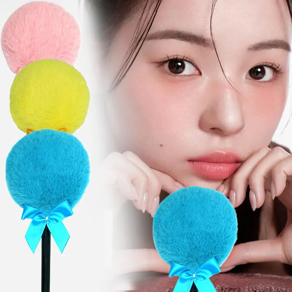Marshmallow Puderquaste Fee Lutscher Trockenen Puderquaste Plüsch Tragbare Koreanischen Stil Frauen Make-Up Werkzeuge Schönheit Zubehör