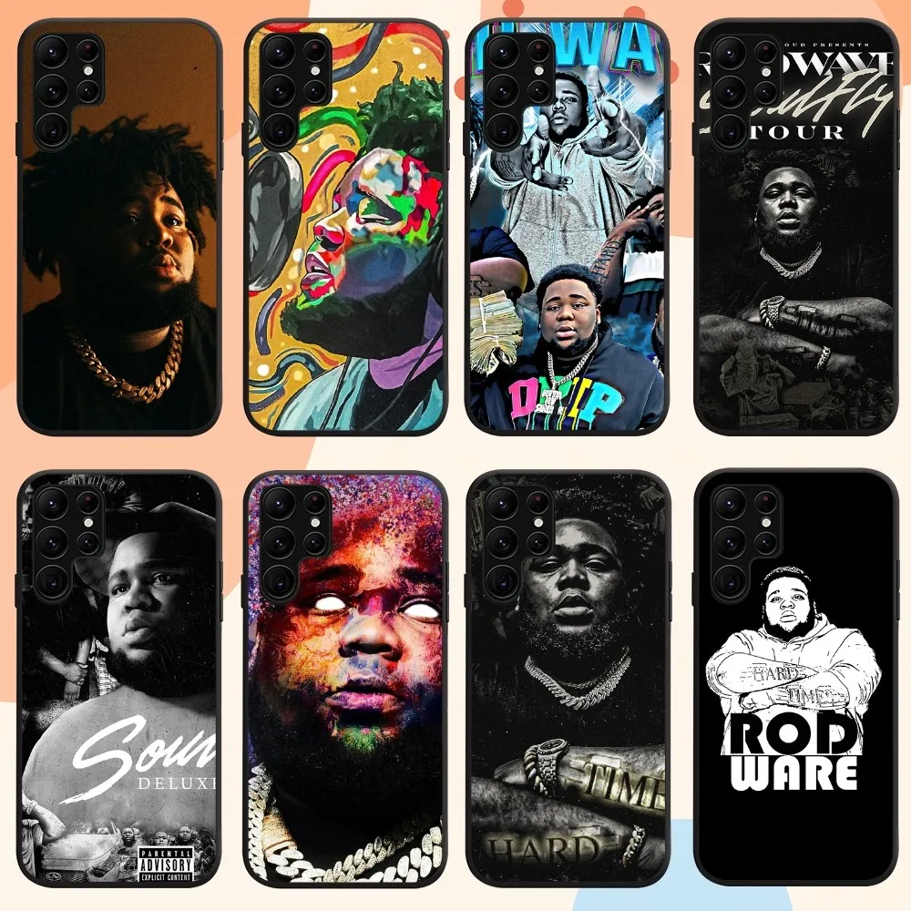 Rapper Rod Wave Nostalgia Beautiful Phone Case For Samsung Galaxy S24 S21 10 Plus S22 S23 S30 Note 20 Lite FE Ultra Shell