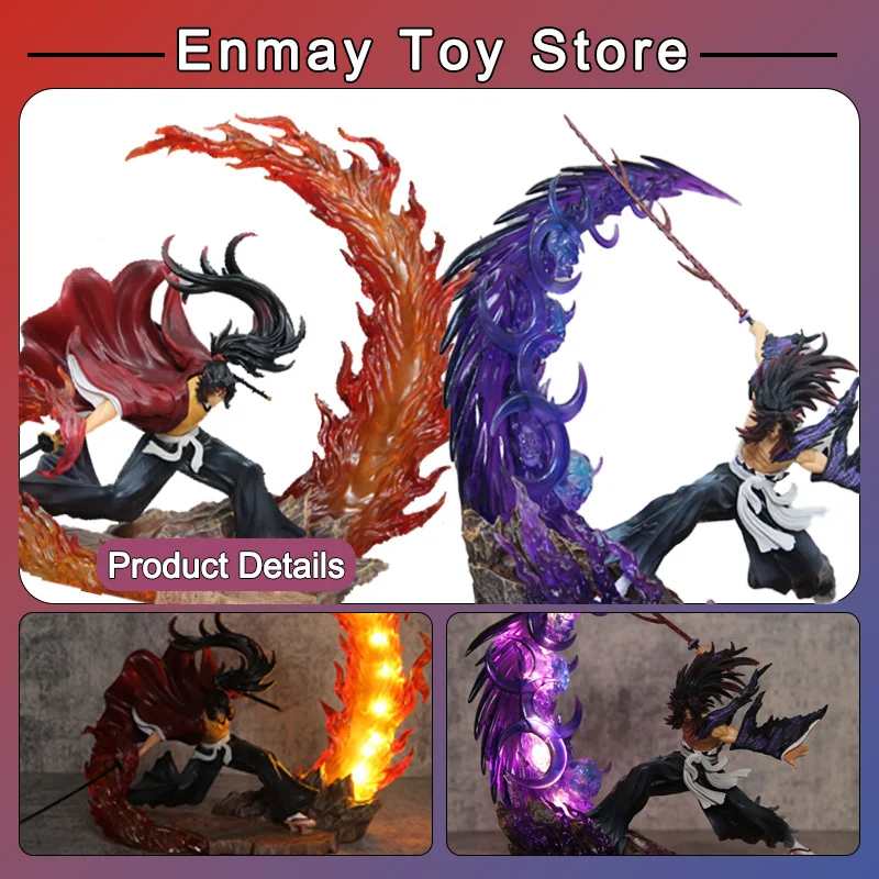 

23cm Spot Animation Hand Made Anime Pvc Tabletop Decoration Can Glow Action Dolls Model Birthday Gifts For Friends To Collects
