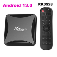 Newest X88 Mini 13 Android 13.0 Smart TV Box RK3528 Rockchip Quad Core 8K Ultra HD TVBOX Dual Wifi 4GB 32GB/2GB 16GB Set Top Box