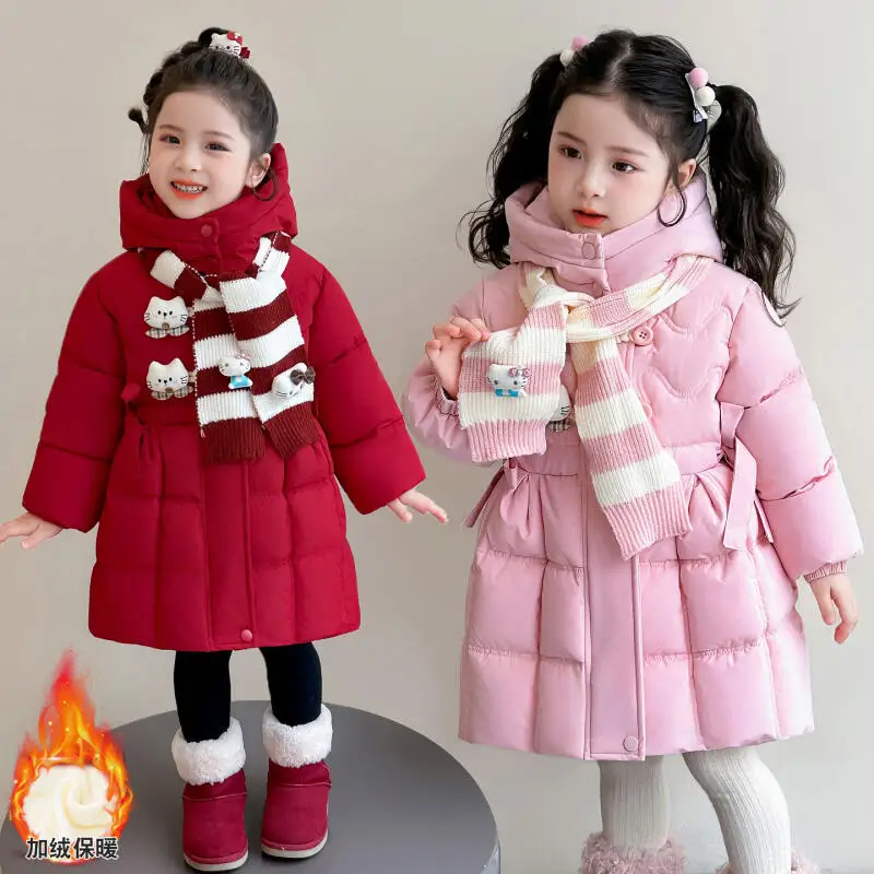 christmas-girls'-kawaii-thick-warm-cotton-jacket-2025-winter-new-children's-cartoon-anime-lolita-coat-sweet-comfortable-clothing