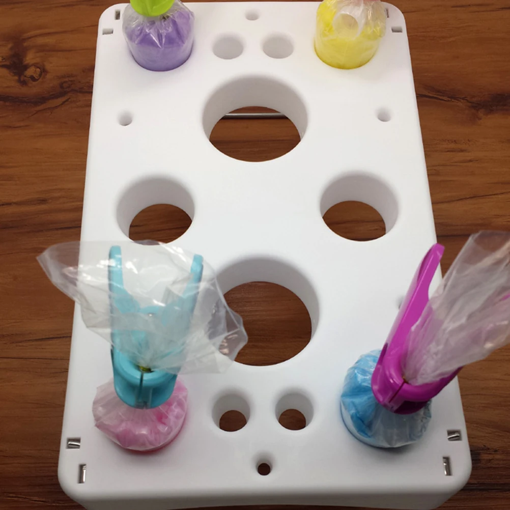 

3Pcs Multi-Function Piping Bags Storage Holder Cake Decorating Table Pastry Bag Display Stand