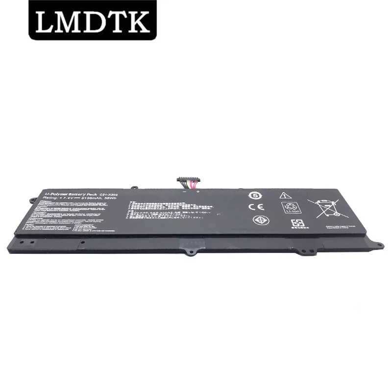 Lmdtk Nova Bateria do Portátil C21-x202 para Asus Vivobook S200 S200e X201 X201e X202 X202e S200e-ct209h S200e-ct182h S200e-ct1 5136mah